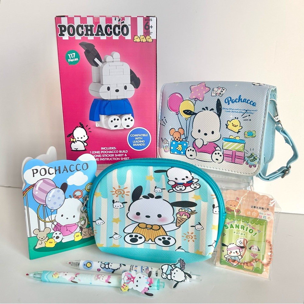 💙(POCH318) Pochacco Adorable 7-Piece Purse Bundle! - Picture 9 of 9